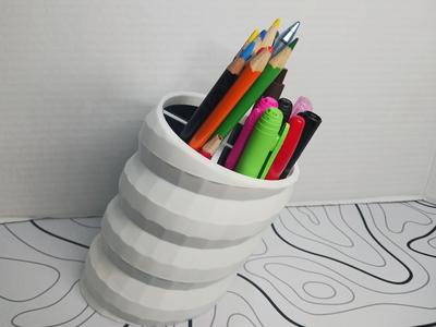 Low Polly Pencil Holder