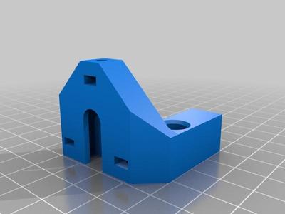 Compact corner 3d-plexi-printer