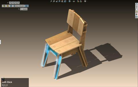 Chair Wood CNC
