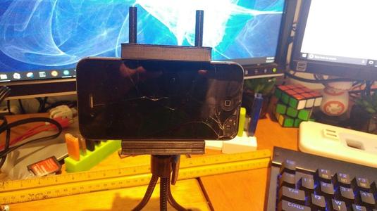 Phone tripod mount
