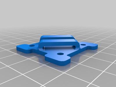 LiPo Strap Bracket for Armattan Bumper Frame