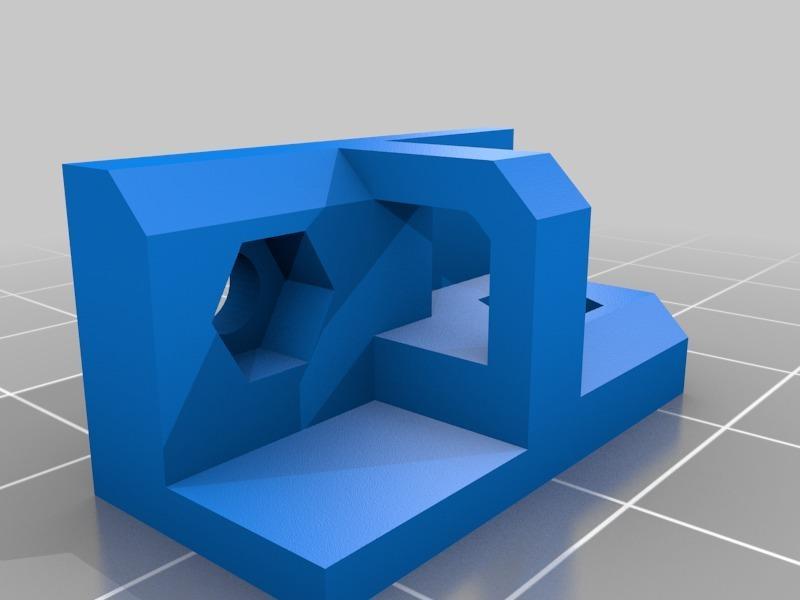 corner-mount-with-cabletroughput 3d-plexi-printer