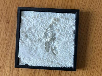 Square photo frame or decoration