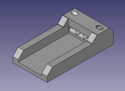 Receiver Mount Graupner GR-12