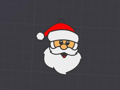 Keychain SANTA CHRISTMAS