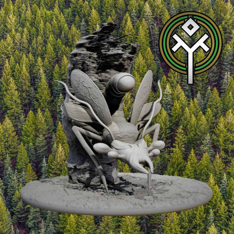 Błotnik - Mud Insect - Slavic Bestiary