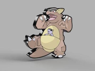 Kangaskhan Lightbox