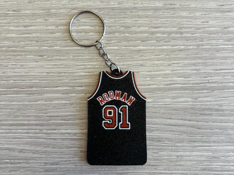 Dennis Rodman Jersey Keychain - Chicago Bulls- NBA