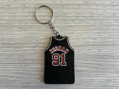 Dennis Rodman Jersey Keychain - Chicago Bulls- NBA