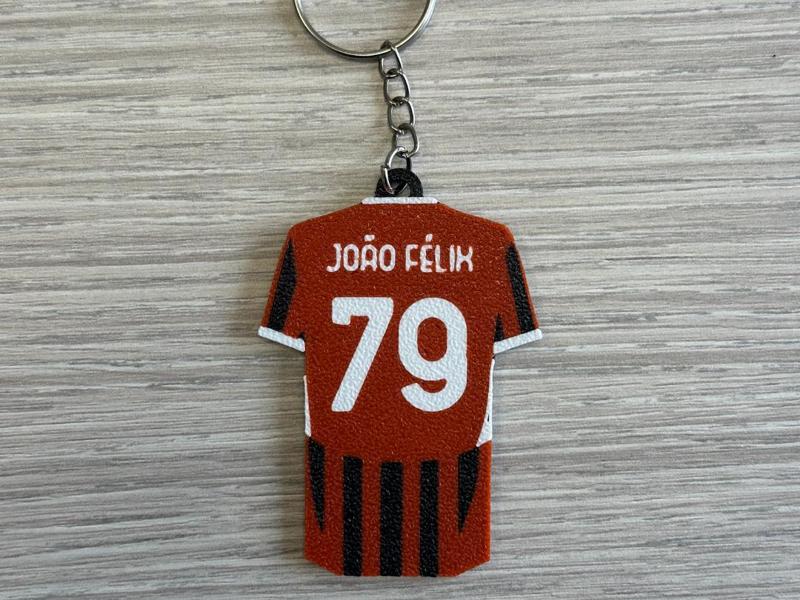 João Félix - AC Milan T-shirt Keychain