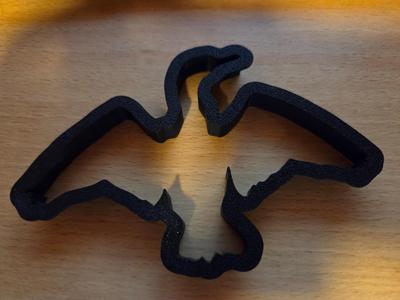 Cormorant cookie cutter