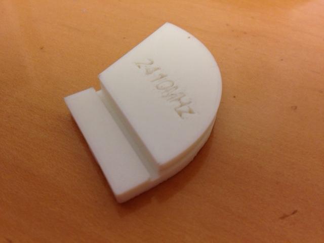 Circular polarized antenna lobe jig (based on Alex Greeve's <ibcrazy> cloverleaf design).