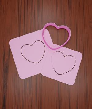 Stencil Valentine's Day #35 "Heart".