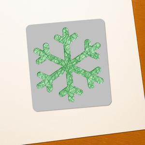 Snowflake Drawing Stencils – 3D Printable Tools for Artists