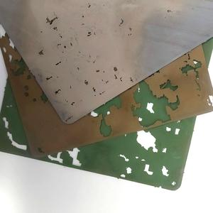 Detailed digital camouflage stencil for gun paintjob