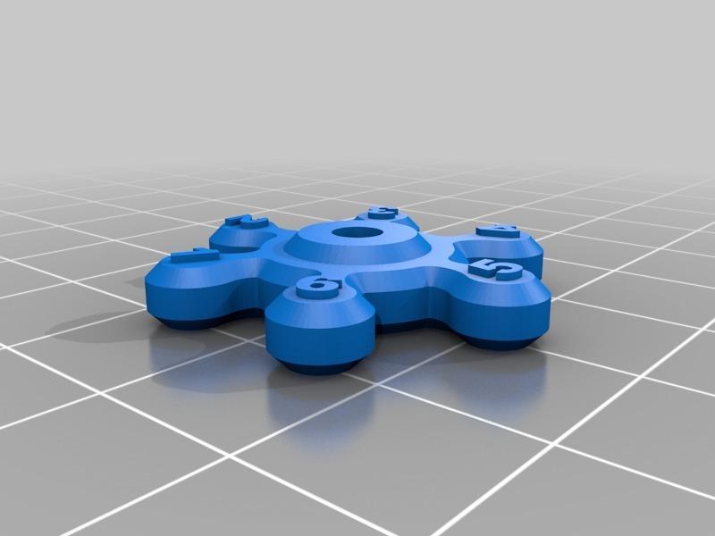 Wanhao i3 Thumbwheel alternative with numbers