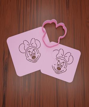 Disney Stencil "Minnie Mouse".