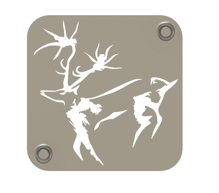 Deer Stencil