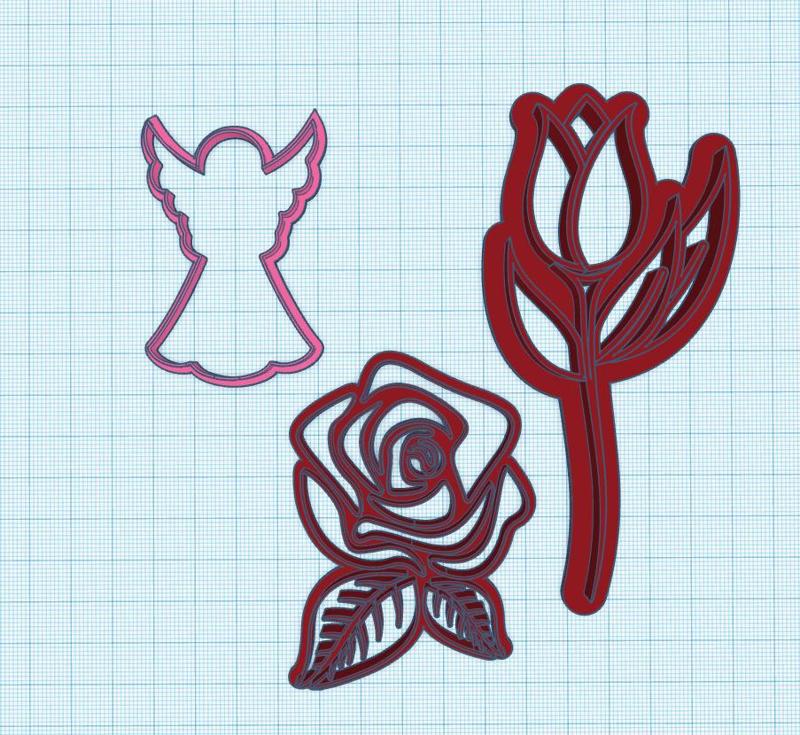 Polymer Clay Cutter, Cookie cutter Set