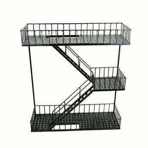 emergency staircase building diorama