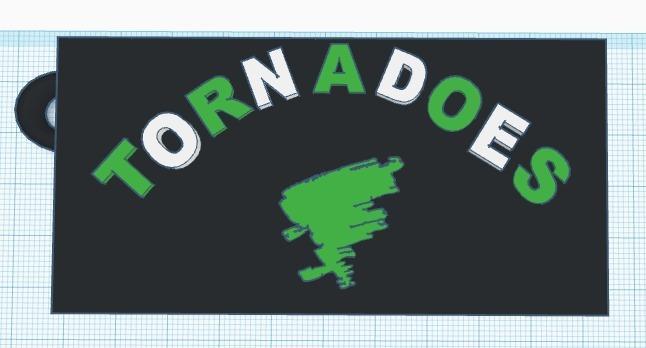 Tornado Keychain