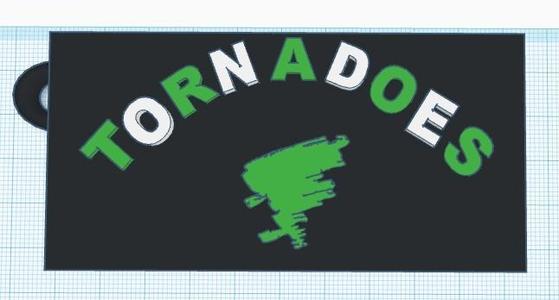 Tornado Keychain