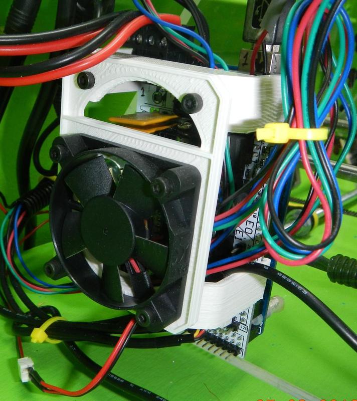 RAMPS 1.4 Fan Mount Adapter 