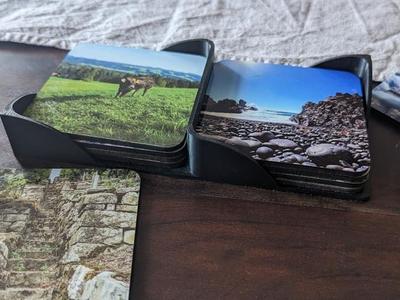 Coaster organizer 100 mm x 100 mm