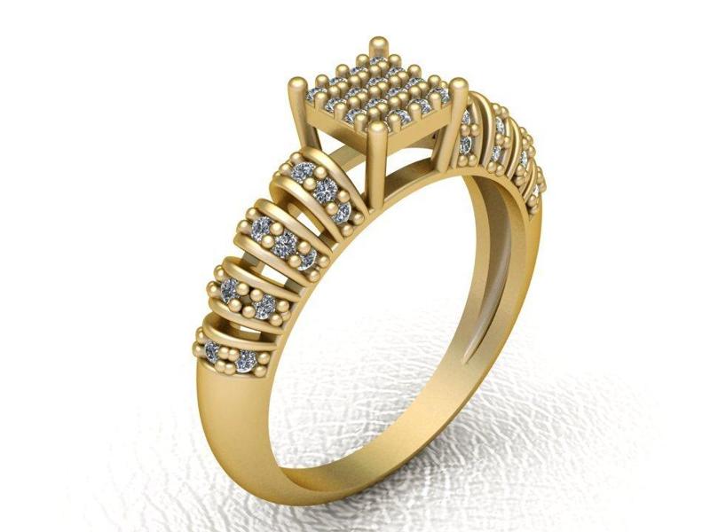 Regal Crown Diamond Ring