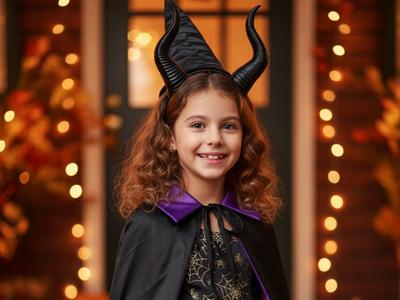 Halloween Kids & Adult Cosplay Horn Headband