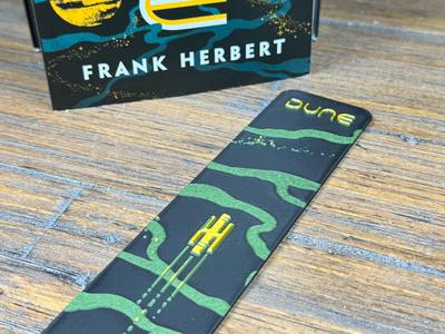 Dune: ChapterHouse Textured Bookmark HueForge