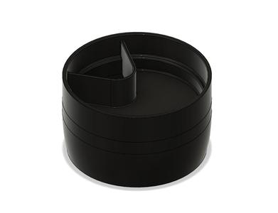 Three-Part Nut Bowl with Lid 