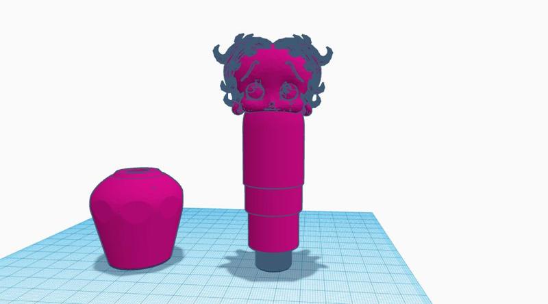 Betty Boop HANDPOKE TATTOO MACHINE FOR CARTRIDGES