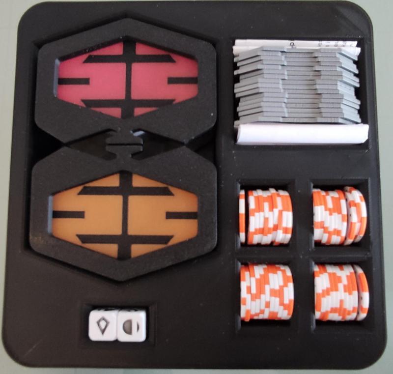 Box for Kessel Sabacc card game