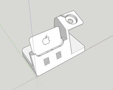 iPhone 15/16 Pro + Apple Watch Dock