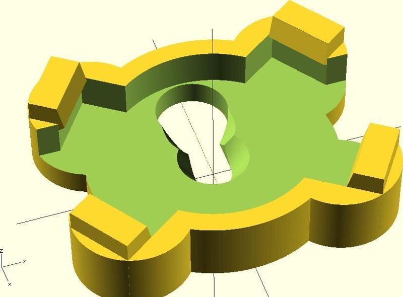 GE G35 LED Light String Bulb Mount - UPDATED