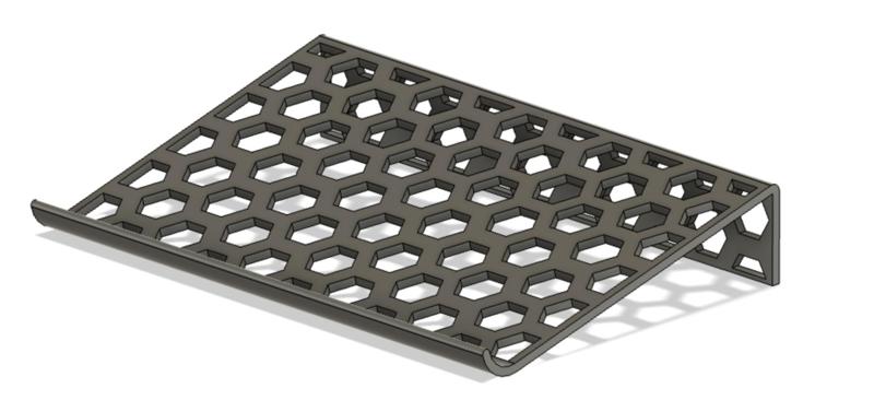 Honeycombed phone holder