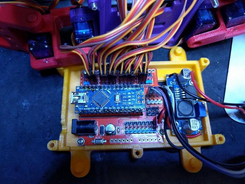 Spider Robot wide body for Nano expansion board