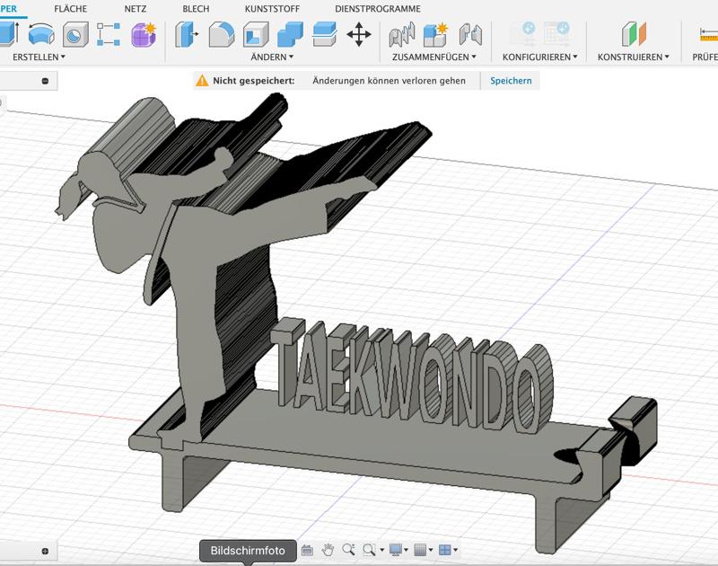 Smartphone - iPad stand - Taekwondo Girl v2