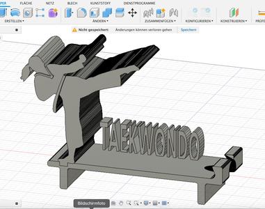 Smartphone - iPad stand - Taekwondo Girl v2