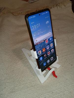 Desk phone holder
