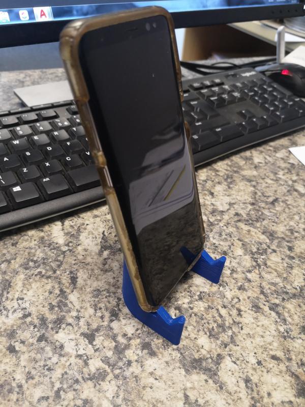 Dual angle phone stand (30 and 80 deg)
