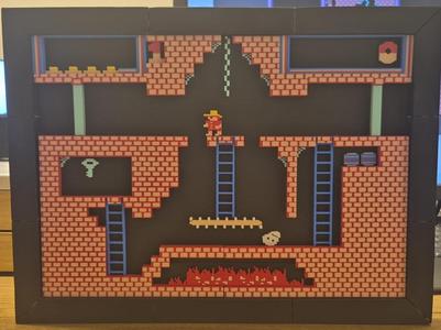 Montezuma's revenge (PC version) Level 1 