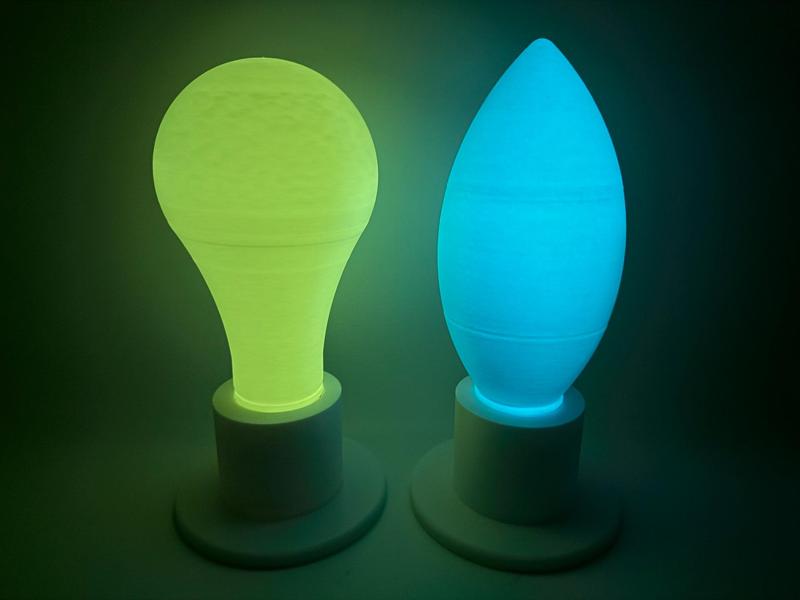 Bulb Lamps For PLA Glow