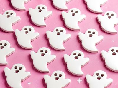 Halloween STL - Scatter Props - Ghosts
