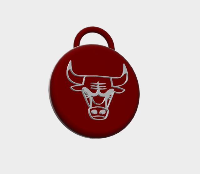 Chicago Bulls Keychain (NBA)