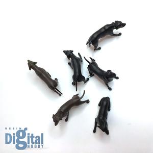 032 LABRADORS x6 1:35