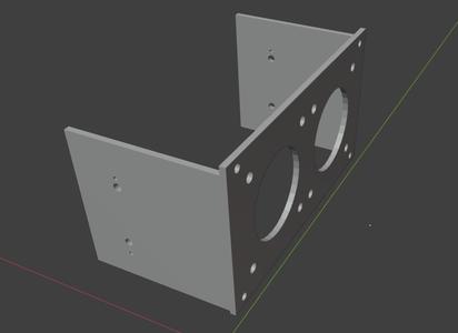 2 bay fan mount for 5.25 drive bay