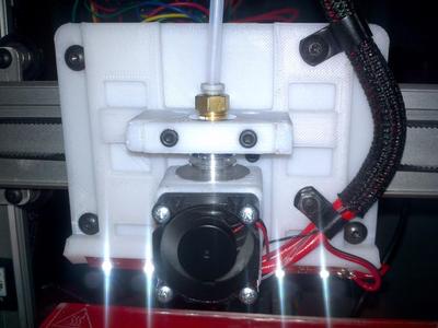 Ord Hadron X Carriage with Integrated single/dual e3d mount
