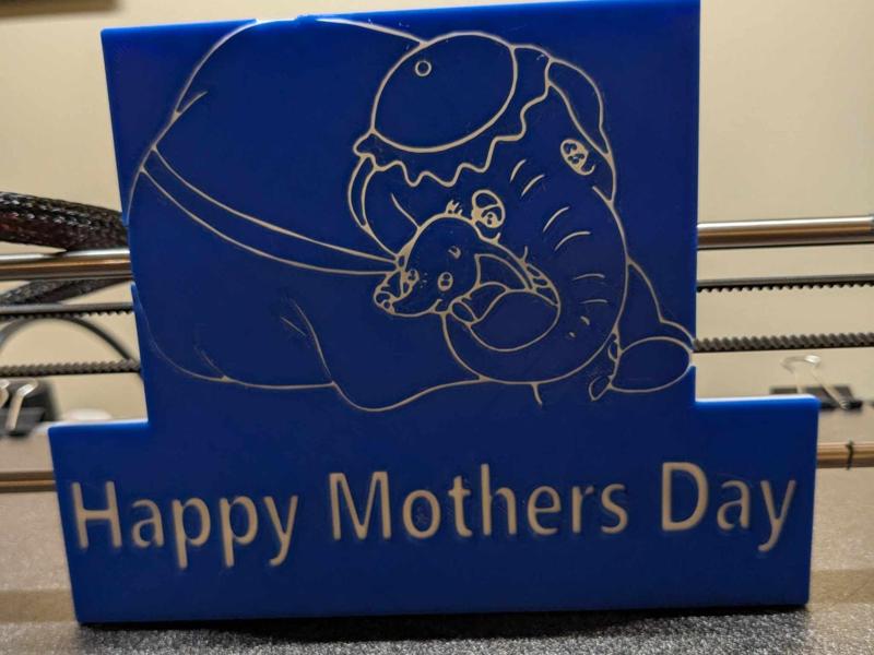 Dumbo Mothers Day Sign